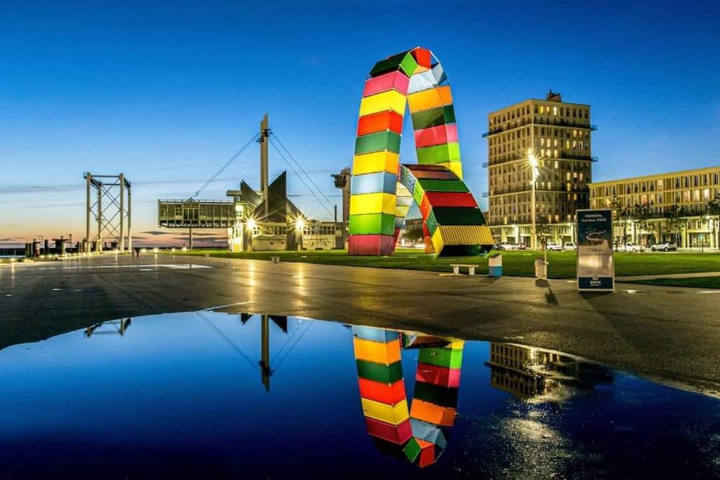 Chez K&D T2 Vert Le Havre Exteriör bild